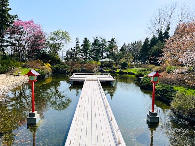 百合が原公園、日本の庭園