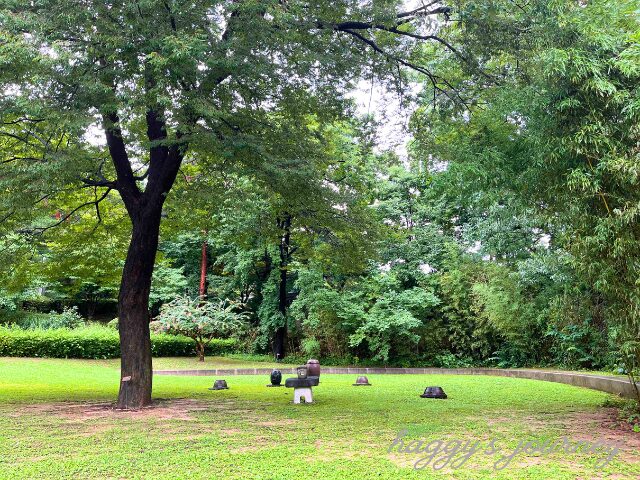 青瓦台、庭園